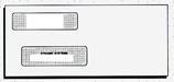 Double window check envelope